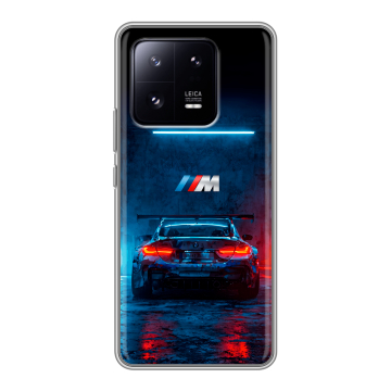 Силиконовый чехол на Xiaomi 13 Pro с принтом BMW БМВ Силиконовый чехол на Xiaomi 13 Pro с принтом BMW БМВ