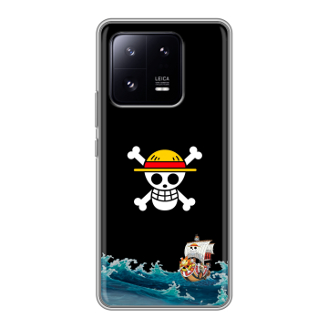 Силиконовый чехол на Xiaomi 13 Pro с принтом One Piece Ван Пис Силиконовый чехол на Xiaomi 13 Pro с принтом One Piece Ван Пис