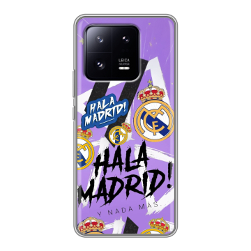 Силиконовый чехол на Xiaomi 13 Pro с принтом Real Madrid Реал Мадрид Силиконовый чехол на Xiaomi 13 Pro с принтом Real Madrid Реал Мадрид
