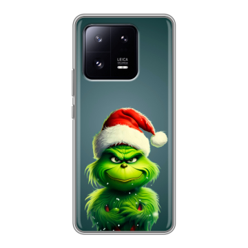 Силиконовый чехол на Xiaomi 13 Pro с принтом Новый год Силиконовый чехол на Xiaomi 13 Pro с принтом Новый год