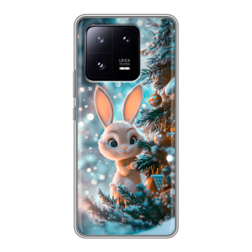 Силиконовый чехол на Xiaomi 13 Pro с принтом Новый год Силиконовый чехол на Xiaomi 13 Pro с принтом Новый год