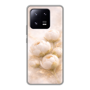 Силиконовый чехол на Xiaomi 13 Pro с принтом женский