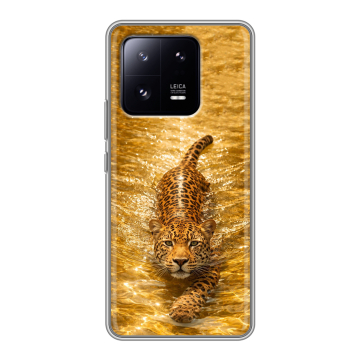 Силиконовый чехол на Xiaomi 13 Pro с принтом женский