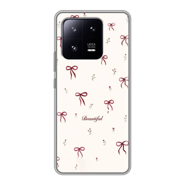 Силиконовый чехол на Xiaomi 13 Pro с принтом для девочек
