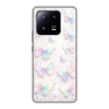 Силиконовый чехол на Xiaomi 13 Pro с принтом женский