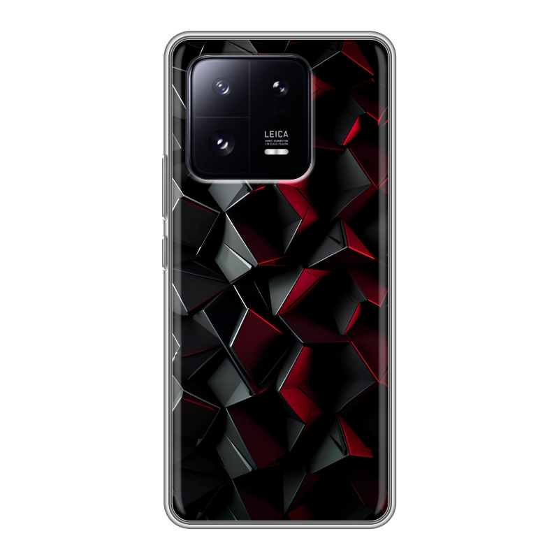 Силиконовый чехол на Xiaomi 13 Pro с принтом Абстракция Силиконовый чехол на Xiaomi 13 Pro с принтом Абстракция