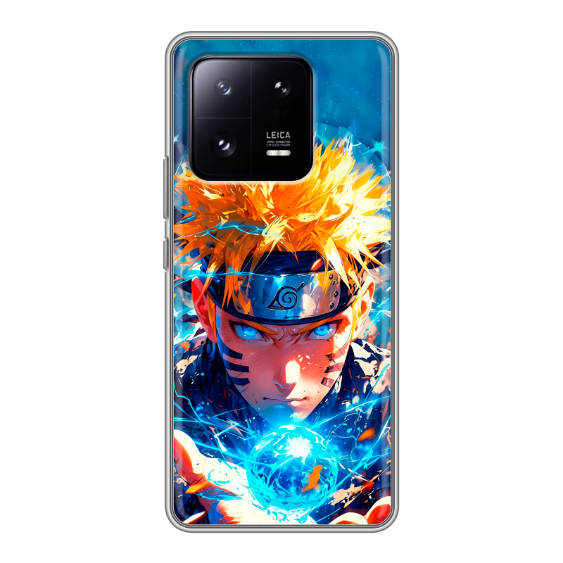 Силиконовый противоударный чехол на Xiaomi 13 Pro с принтом Аниме Наруто Naruto Силиконовый противоударный чехол на Xiaomi 13 Pro с принтом Аниме Наруто Naruto