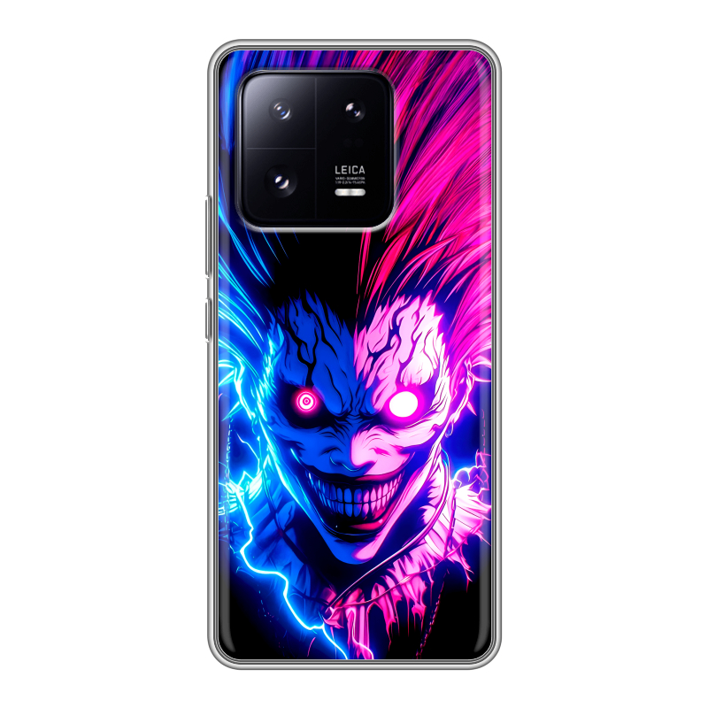 Силиконовый чехол на Xiaomi 13 Pro с принтом Death note Тетрадь смерти Силиконовый чехол на Xiaomi 13 Pro с принтом Death note Тетрадь смерти