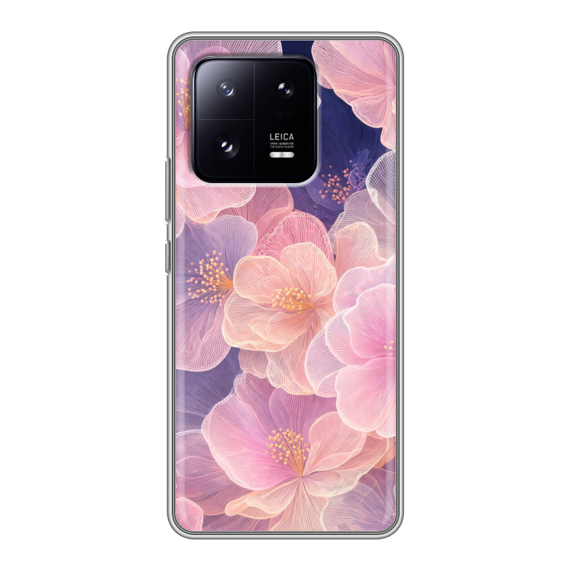 Силиконовый чехол на Xiaomi 13 Pro с принтом женский Силиконовый чехол на Xiaomi 13 Pro с принтом женский