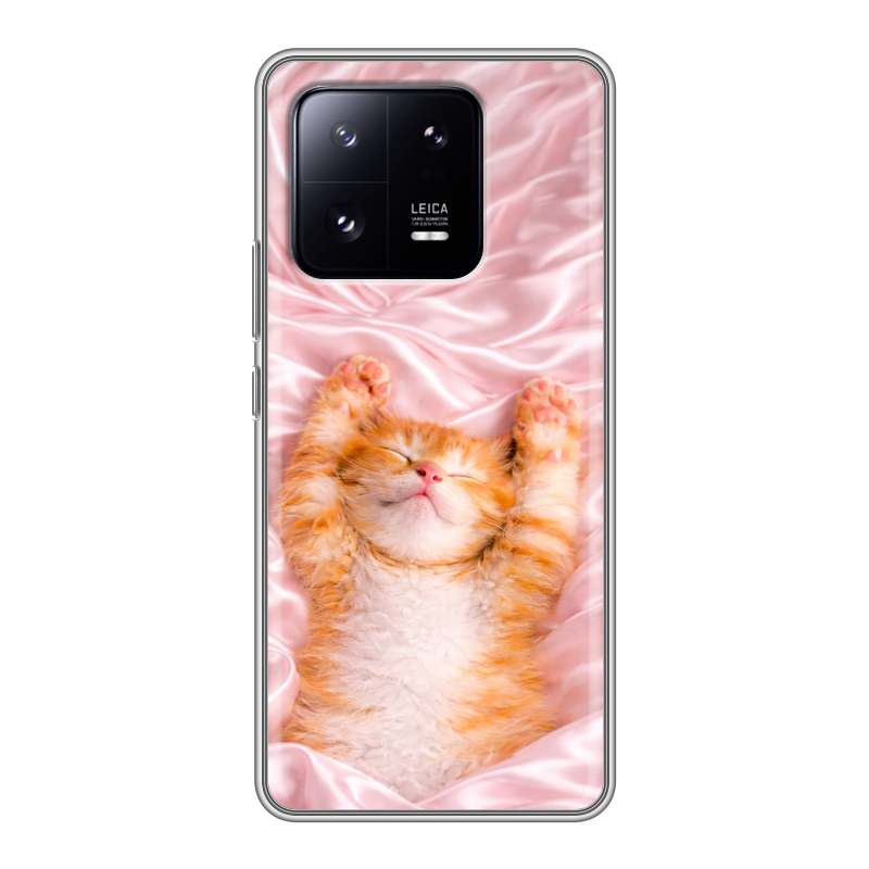 Силиконовый противоударный чехол на Xiaomi 13 Pro с принтом женский Силиконовый противоударный чехол на Xiaomi 13 Pro с принтом женский