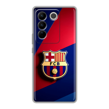 Силиконовый чехол на Vivo V27 с принтом Барселона Barcelona Силиконовый чехол на Vivo V27 с принтом Барселона Barcelona