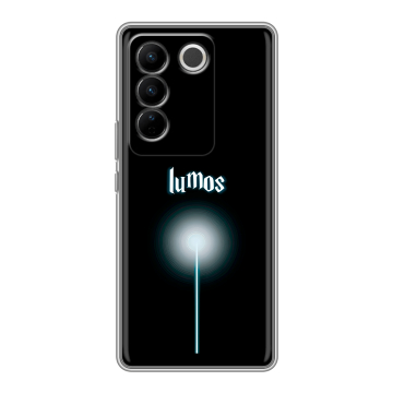 Силиконовый чехол на Vivo V27 с принтом Harry Potter Гарри Поттер Силиконовый чехол на Vivo V27 с принтом Harry Potter Гарри Поттер