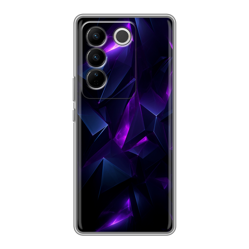 Силиконовый чехол на Vivo V27 с принтом Абстракиция Силиконовый чехол на Vivo V27 с принтом Абстракиция