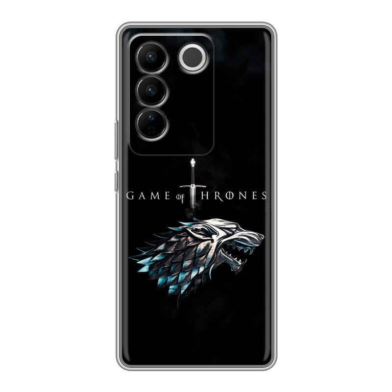 Силиконовый чехол на Vivo V27 с принтом Игра Престолов Game Thrones Силиконовый чехол на Vivo V27 с принтом Игра Престолов Game Thrones