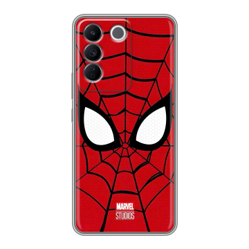 Силиконовый чехол на Vivo V27e с принтом человек паук spiderman Силиконовый чехол на Vivo V27e с принтом человек паук spiderman