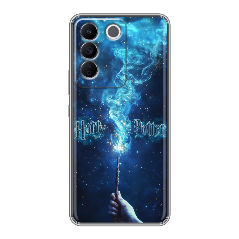 Силиконовый противоударный чехол на Vivo V27e с принтом Harry Potter Гарри Поттер Силиконовый противоударный чехол на Vivo V27e с принтом Harry Potter Гарри Поттер