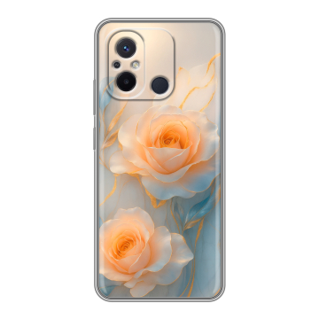 Силиконовый чехол на Xiaomi RedMi 12C с принтом Женский Силиконовый чехол на Xiaomi RedMi 12C с принтом Женский