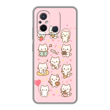 Силиконовый чехол на Xiaomi RedMi 12C с принтом Hello Kitty Хелоу Кити Силиконовый чехол на Xiaomi RedMi 12C с принтом Hello Kitty Хелоу Кити