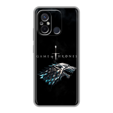 Силиконовый чехол на Xiaomi RedMi 12C с принтом Игра Престолов Game Thrones Силиконовый чехол на Xiaomi RedMi 12C с принтом Игра Престолов Game Thrones