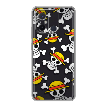 Силиконовый чехол на Xiaomi RedMi 12C с принтом One Piece Ван Пис