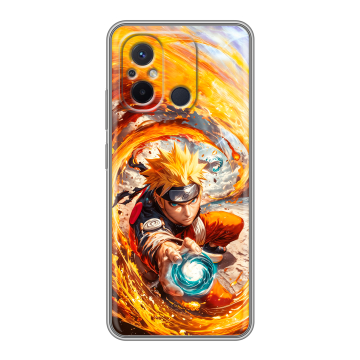 Силиконовый чехол на Xiaomi RedMi 12C с принтом Аниме Наруто Naruto Силиконовый чехол на Xiaomi RedMi 12C с принтом Аниме Наруто Naruto