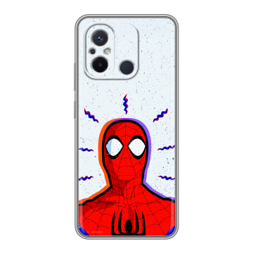 Силиконовый чехол на Xiaomi RedMi 12C с принтом Spiderman Человек паук