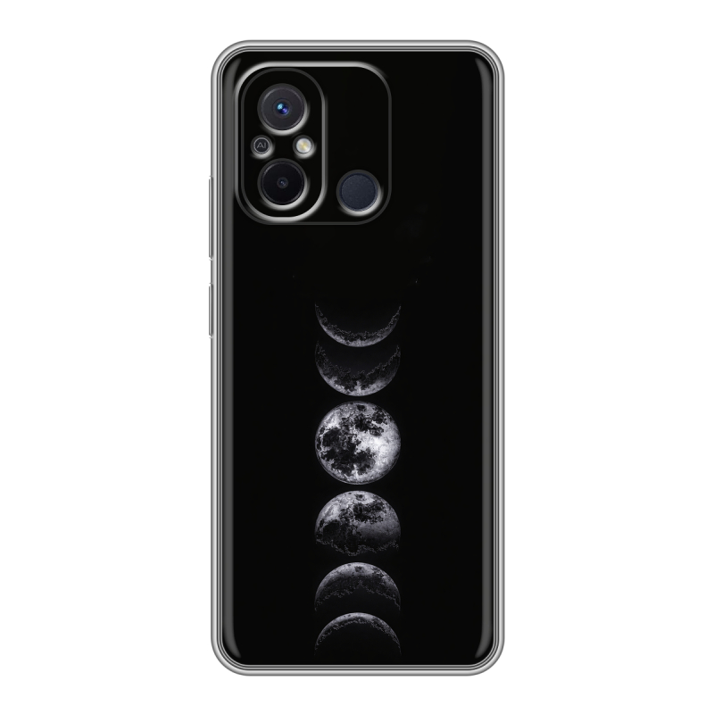 Силиконовый чехол на Xiaomi RedMi 12C с принтом женский Силиконовый чехол на Xiaomi RedMi 12C с принтом женский