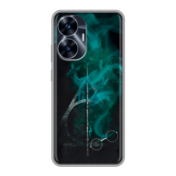 Силиконовый чехол на Realme C55 с принтом Гарри Поттер Harry Potter Силиконовый чехол на Realme C55 с принтом Гарри Поттер Harry Potter
