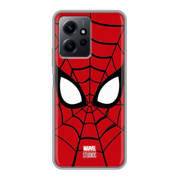 Силиконовый чехол на Xiaomi RedMi Note 12 с принтом человек паук spiderman