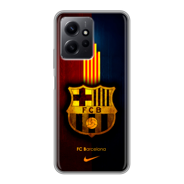 Силиконовый чехол на Xiaomi RedMi Note 12 с принтом Барселона Barcelona Силиконовый чехол на Xiaomi RedMi Note 12 с принтом Барселона Barcelona