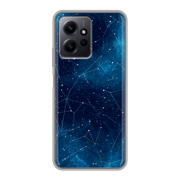 Силиконовый чехол на Xiaomi RedMi Note 12 с принтом Космос звезды Силиконовый чехол на Xiaomi RedMi Note 12 с принтом Космос звезды