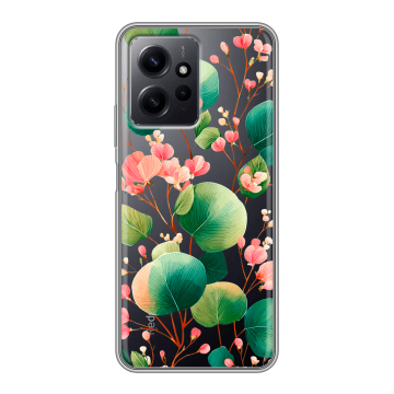 Силиконовый чехол на Xiaomi RedMi Note 12 с принтом женский Силиконовый чехол на Xiaomi RedMi Note 12 с принтом женский