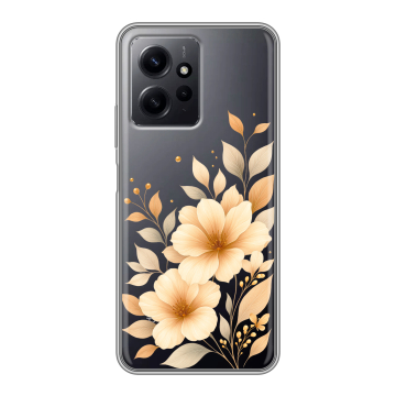 Силиконовый чехол на Xiaomi RedMi Note 12 с принтом для девушки Силиконовый чехол на Xiaomi RedMi Note 12 с принтом для девушки
