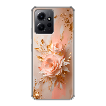 Силиконовый чехол на Xiaomi RedMi Note 12 с принтом женский Силиконовый чехол на Xiaomi RedMi Note 12 с принтом женский