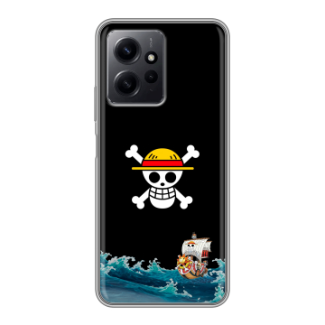Силиконовый чехол на Xiaomi RedMi Note 12 с принтом One Piece Ван Пис Силиконовый чехол на Xiaomi RedMi Note 12 с принтом One Piece Ван Пис