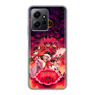 Силиконовый чехол на Xiaomi RedMi Note 12 с принтом Hazbin Hotel Отель Хазбин Силиконовый чехол на Xiaomi RedMi Note 12 с принтом Hazbin Hotel Отель Хазбин