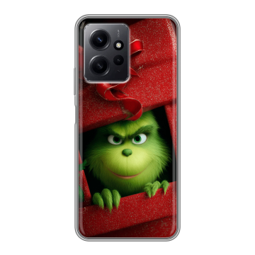 Силиконовый чехол на Xiaomi RedMi Note 12 с принтом Новый год Силиконовый чехол на Xiaomi RedMi Note 12 с принтом Новый год