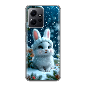 Силиконовый чехол на Xiaomi RedMi Note 12 с принтом Новый год Силиконовый чехол на Xiaomi RedMi Note 12 с принтом Новый год