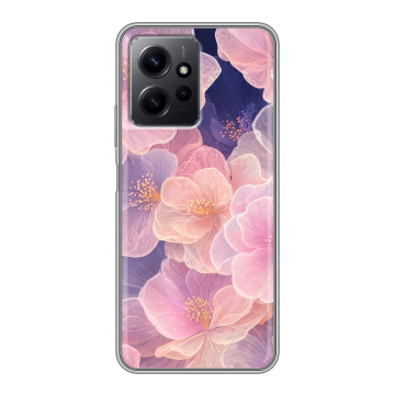 Силиконовый чехол на Xiaomi RedMi Note 12 с принтом женский Силиконовый чехол на Xiaomi RedMi Note 12 с принтом женский