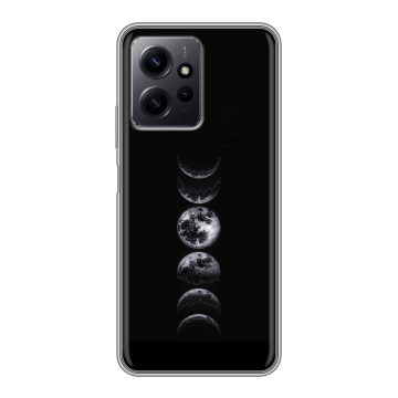 Силиконовый чехол на Xiaomi RedMi Note 12 с принтом женский