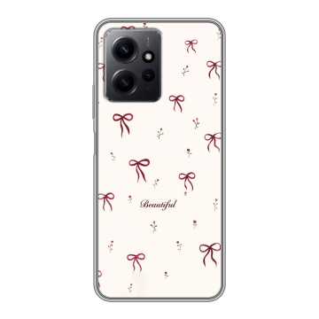 Силиконовый чехол на Xiaomi RedMi Note 12 с принтом для девочек