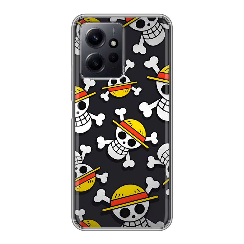 Силиконовый противоударный чехол на Xiaomi RedMi Note 12 с принтом One Piece Ван Пис Силиконовый противоударный чехол на Xiaomi RedMi Note 12 с принтом One Piece Ван Пис