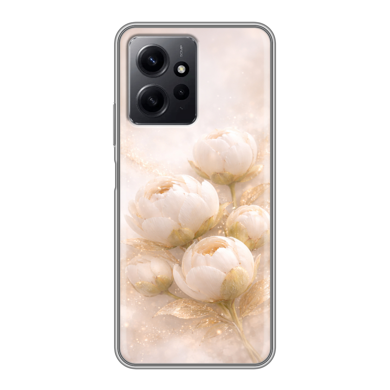 Силиконовый чехол на Xiaomi RedMi Note 12 с принтом женский Силиконовый чехол на Xiaomi RedMi Note 12 с принтом женский