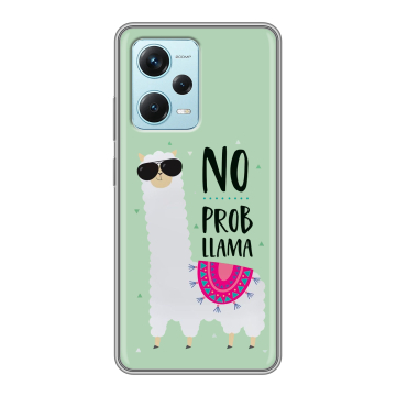 Силиконовый чехол на Xiaomi RedMi Note 12 Pro Plus с принтом Лама Силиконовый чехол на Xiaomi RedMi Note 12 Pro Plus с принтом Лама