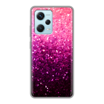 Силиконовый чехол на Xiaomi RedMi Note 12 Pro Plus с принтом Блестки Силиконовый чехол на Xiaomi RedMi Note 12 Pro Plus с принтом Блестки