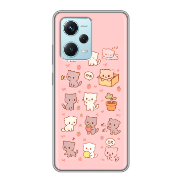 Силиконовый чехол на Xiaomi RedMi Note 12 Pro Plus с принтом Hello Kitty Хелоу Кити Силиконовый чехол на Xiaomi RedMi Note 12 Pro Plus с принтом Hello Kitty Хелоу Кити