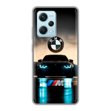 Силиконовый чехол на Xiaomi RedMi Note 12 Pro Plus с принтом БМВ BMW Силиконовый чехол на Xiaomi RedMi Note 12 Pro Plus с принтом БМВ BMW