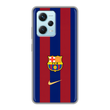 Силиконовый чехол на Xiaomi RedMi Note 12 Pro Plus с принтом Барселона Barcelona Силиконовый чехол на Xiaomi RedMi Note 12 Pro Plus с принтом Барселона Barcelona