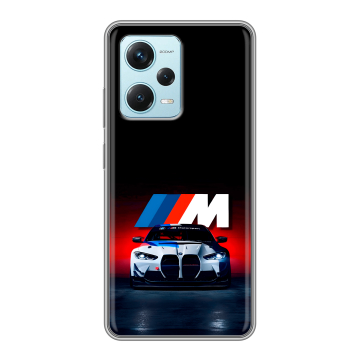 Силиконовый чехол на Xiaomi RedMi Note 12 Pro Plus с принтом БМВ BMW Силиконовый чехол на Xiaomi RedMi Note 12 Pro Plus с принтом БМВ BMW