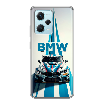 Силиконовый чехол на Xiaomi RedMi Note 12 Pro Plus с принтом БМВ BMW Силиконовый чехол на Xiaomi RedMi Note 12 Pro Plus с принтом БМВ BMW